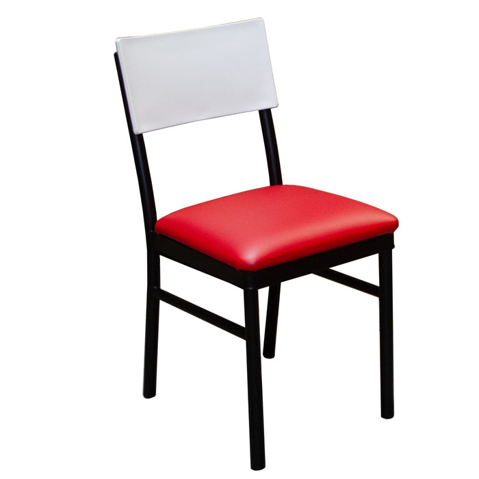 Plymold 6471PS Summit Upholstered Metal Dining Chair