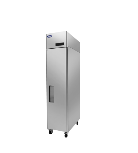 Atosa MBF15RSGR 17 3/4" 1 Section Solid Door Reach-In Refrigerator