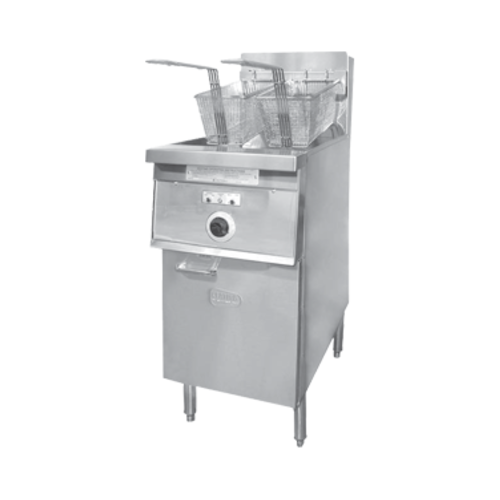 Keating 14BBE 15 3/8" Electric Floor Fryer