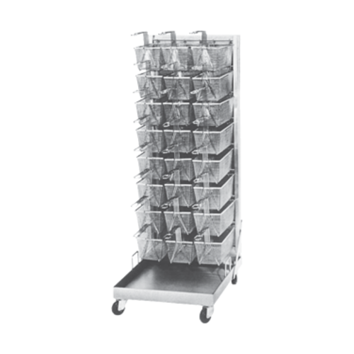 Keating 32-003916 29 1/2" Mobile Fryer Basket Rack