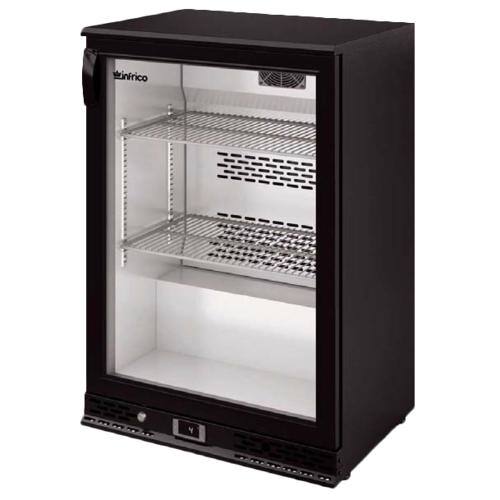 Infrico IMD-ERV15GD 23 5/8" Solid Door Back Bar Cooler