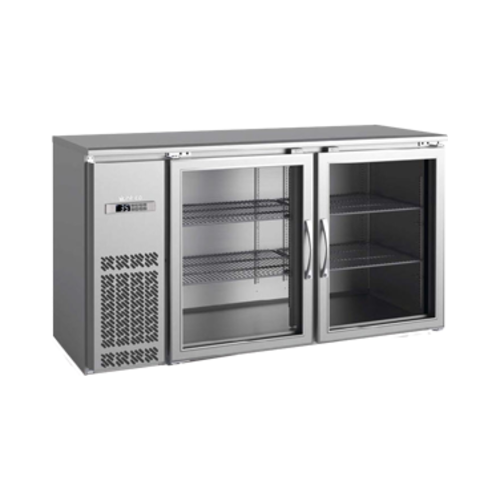 Infrico IMD-ERV60IIGD 60 3/4" Solid Door Back Bar Cooler