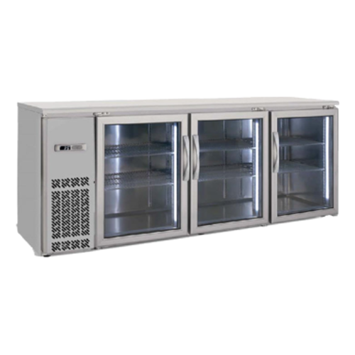 Infrico IMD-ERV84IIGD 85 1/4" Solid Door Back Bar Cooler
