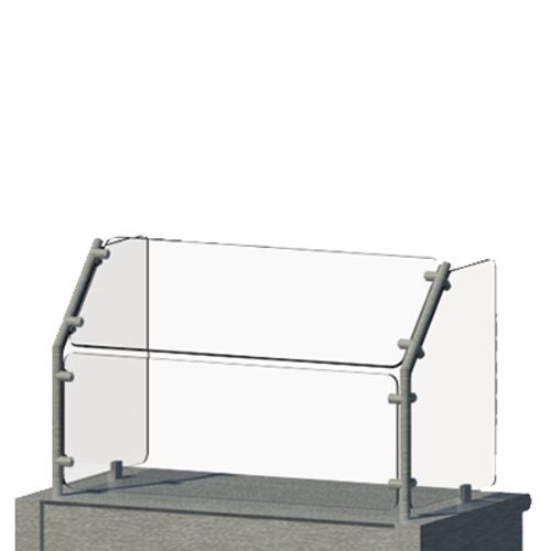 Advance Tabco AFC-36 36" Sneeze Guard