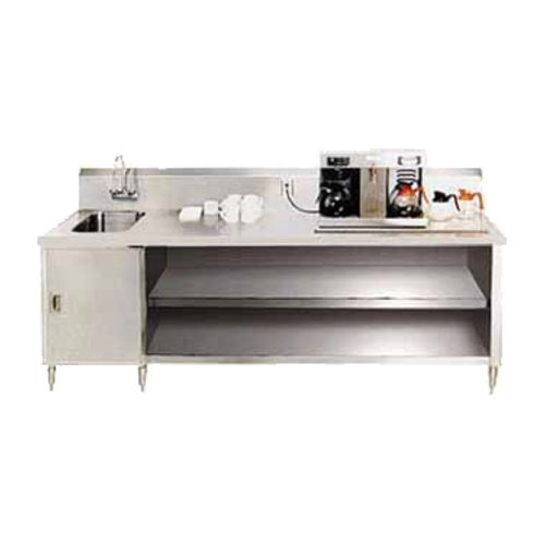 Advance Tabco BEV-30-120L 120" Beverage Counter