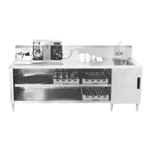 Advance Tabco BEV-30-120R 120" Beverage Counter
