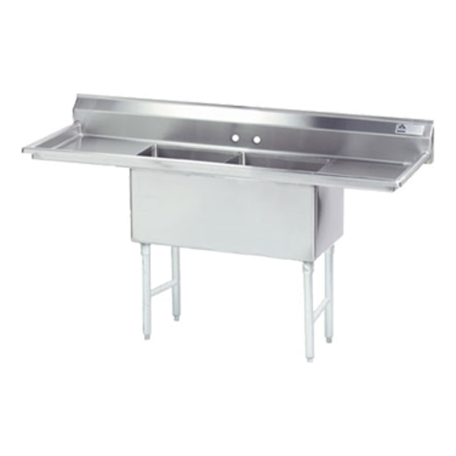 Advance Tabco FC-2-2424-24RL 96" Compartment Sink