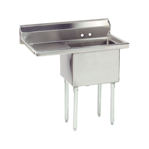 Advance Tabco FE-1-1824-24L-X 44 1/2" Compartment Sink