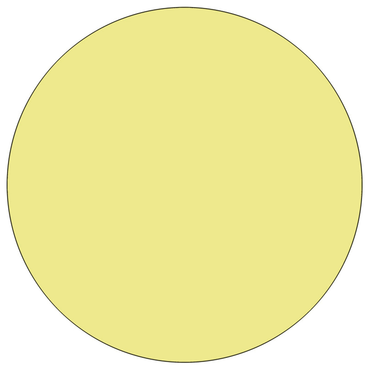 Flash Furniture XU-A42-RND-YEL-T-A-CAS-GG Mobile 42" Round Yellow Thermal Laminate Activity Table - Height Adjustable Legs (Yellow Top/Black Frame) - View 2