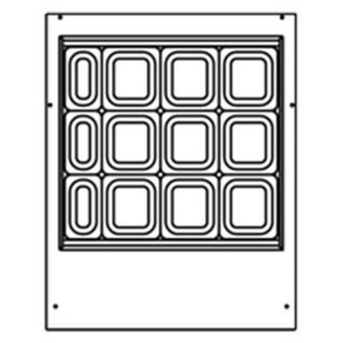 Beverage-Air SPED27HC-12M 27" 2 Drawer 12 Pan Mega Top Sandwich / Salad Prep Table