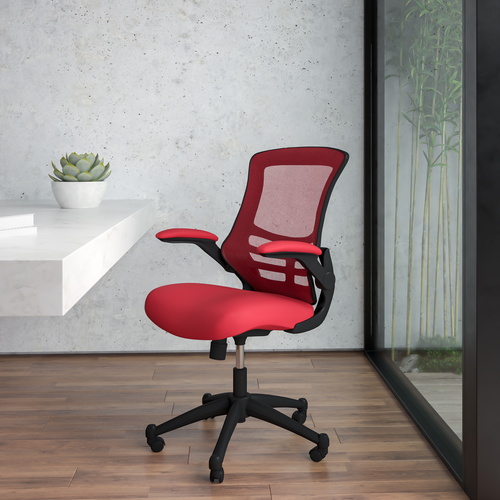 Flash Furniture BL-X-5M-RED-GG 24 1/2" Dining Chair