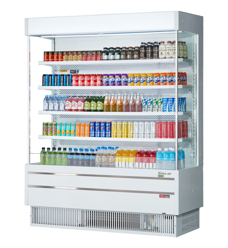 Turbo Air TOM-60SEW(B)-N 64" Open Air Merchandiser