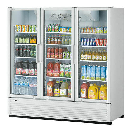 Turbo Air TGM-72SDH-N 78" 3 Section Refrigerated Merchandiser