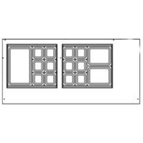 Beverage-Air SPED72HC-24M-4 72" 1 Door 24 Pan Mega Top Sandwich / Salad Prep Table