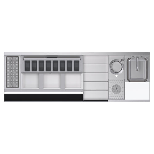 Krowne KR24-MX70 70" Underbar Ice Bin / Cocktail Station