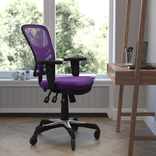 Flash Furniture HL-0001-PUR-RLB-GG 25 1/2" Dining Chair