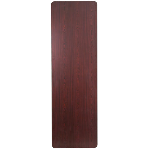 Flash Furniture YT-3096-MEL-WAL-GG Folding Table