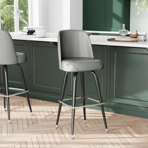 Flash Furniture XU-F-125-GRY-GG 16 1/2" Barstool