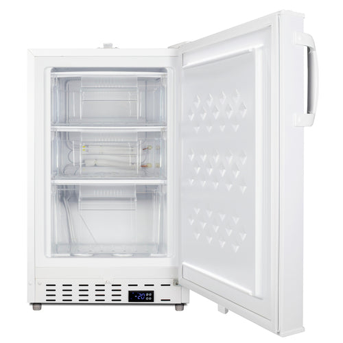 Summit ADA305AF 19 3/4" Solid Door Undercounter Freezer