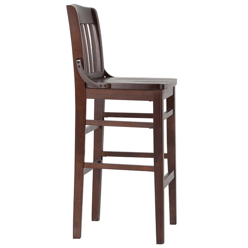 Flash Furniture XU-DG-W0006BAR-WAL-GG 18 1/2" Barstool