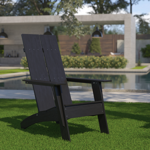 Flash Furniture JJ-C14509-BK-GG 30 1/2" Patio Lounge Seating