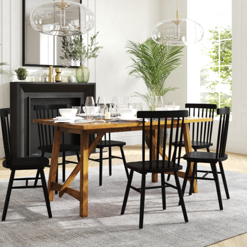Flash Furniture KER-T-851-BRN-60-GG 36" Dining Table