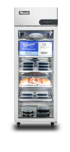 Migali C-1FG-HC 28 3/4" Solid Door Reach-In Freezer