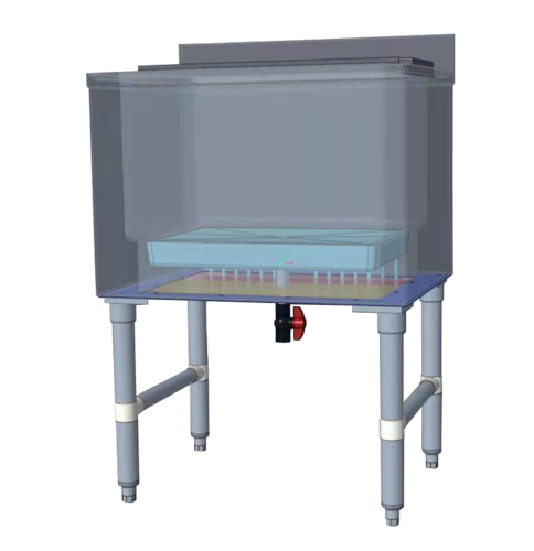 NBR IBC-3618C7 36" Underbar Ice Bin / Cocktail Station