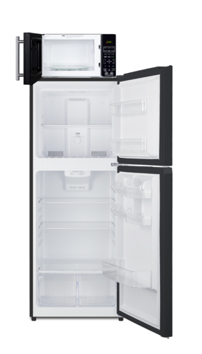 Summit MRF1087BA 23 1/4" Refrigerator Microwave Combo