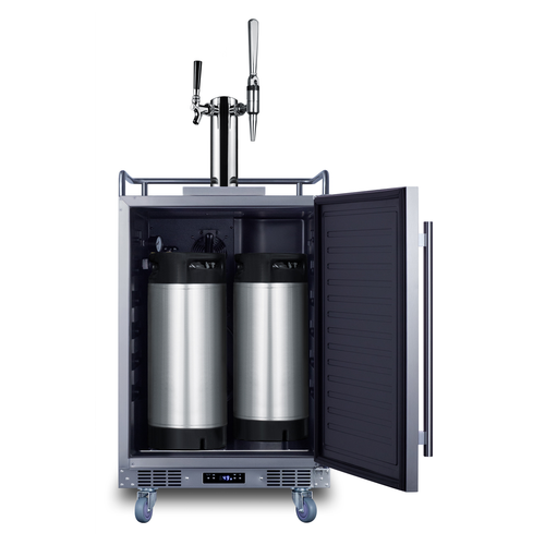 Summit SBC682CMTWIN 23 3/4" Cold Brew / Nitro Dispenser