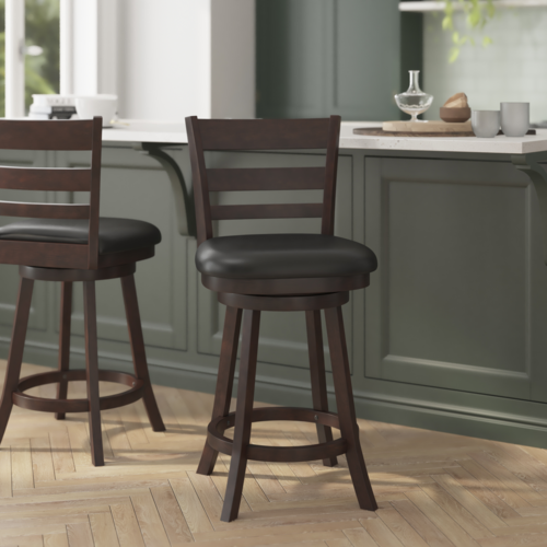 Flash Furniture ES-UN3-24-ESP-GG 17 3/4" Barstool