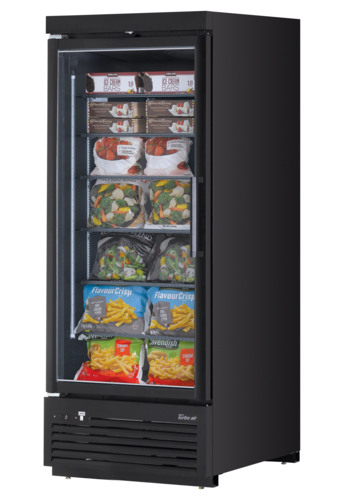 Turbo Air TJMF-30SDW(B)-N 36 5/8" 1 Section Freezer Merchandiser