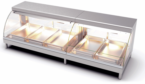 Giles GCW-3/1 45 1/4" Heated Display Case