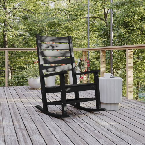 Flash Furniture LE-HMP-2002-110-BK-GG 33 1/2" Patio Lounge Seating
