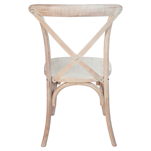Flash Furniture X-BACK-LW 17 1/2" Dining Chair