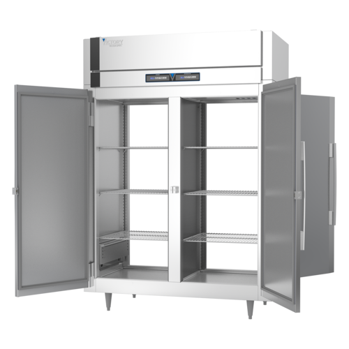 Victory HRSA-2D-S1-EW-PT-HC 58 3/8" Dual Temp Refrigerated/Heated Pass-Thru