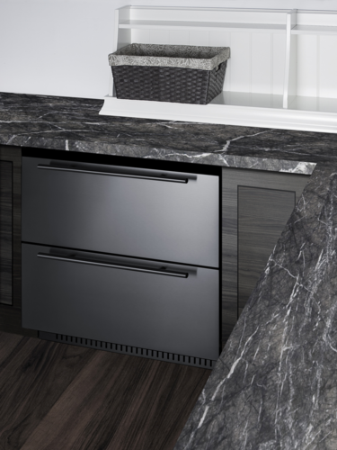 Summit SPR3032DADA 29 1/2" Solid Door Undercounter Refrigerator