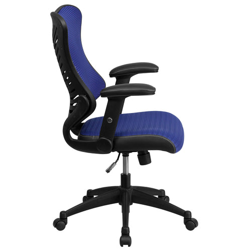 Flash Furniture BL-ZP-806-BL-GG 25 3/4" Dining Chair