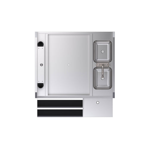 Krowne KRPT-42LP-10 42" Underbar Ice Bin / Cocktail Station