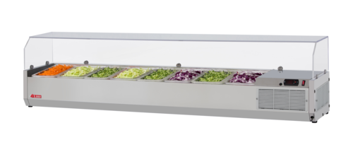 Turbo Air CTST-1800G-N 72" Refrigerated Prep Rail