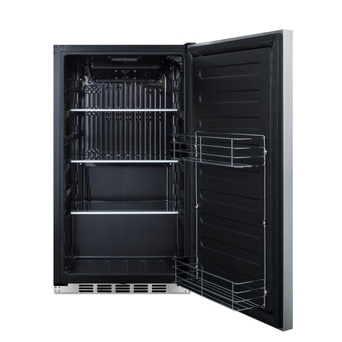 Summit FF195H34 19" Solid Door Undercounter Refrigerator