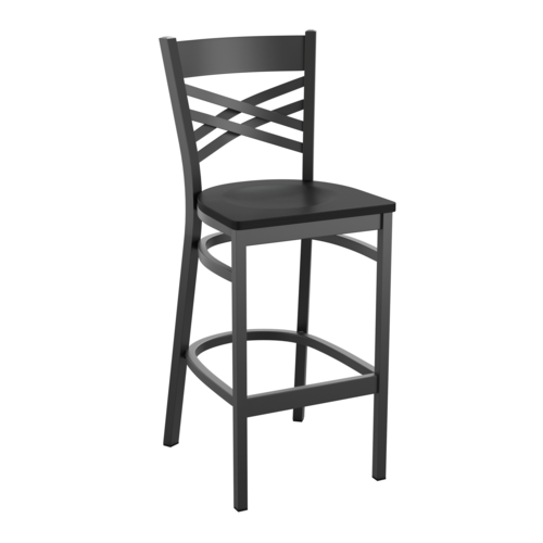 Flash Furniture XU-6F8BXBK-BAR-BLKW-GG 30" Barstool
