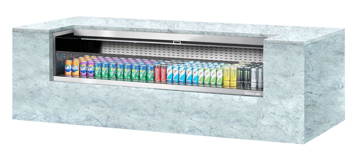 Turbo Air TOM-72UC-S-N 72 1/4" Refrigerated Display Case