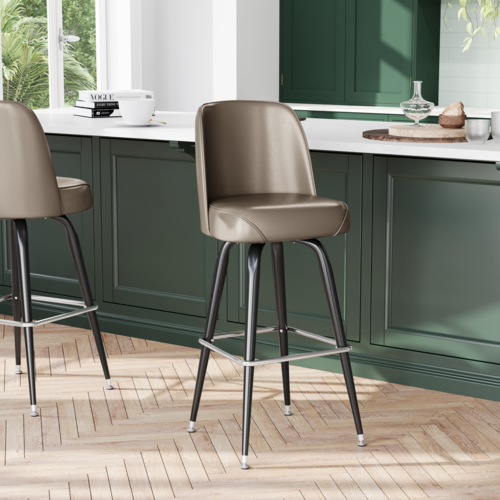 Flash Furniture XU-F-125-BEIGE-GG 17" Barstool