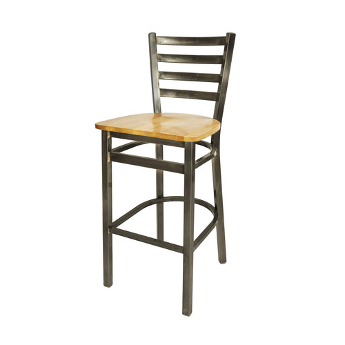 BFM Seating 2160B-CL W 17" Barstool