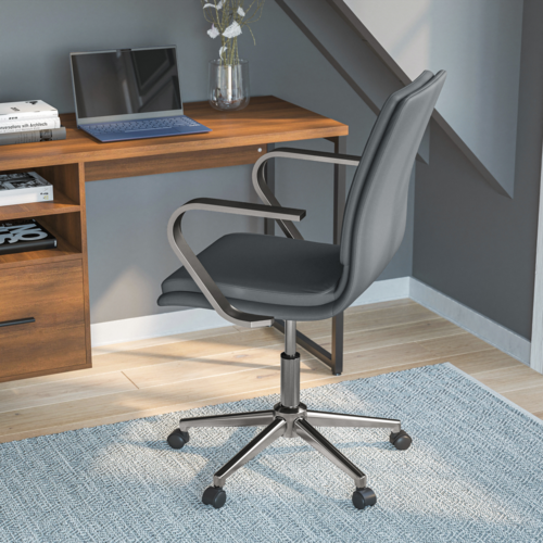Flash Furniture GO-21111B-GY-CHR-GG 26 1/4" Dining Chair