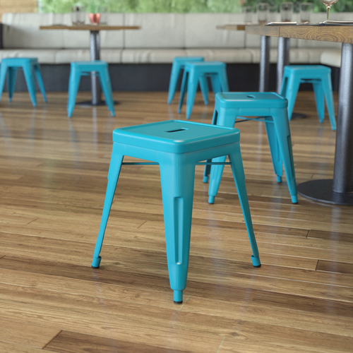 Flash Furniture ET-BT3503-18-TL-GG 15 3/4" Barstool