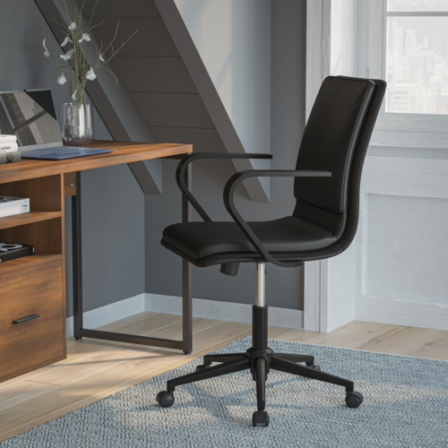 Flash Furniture GO-21111B-BK-BK-GG 26 1/4" Dining Chair