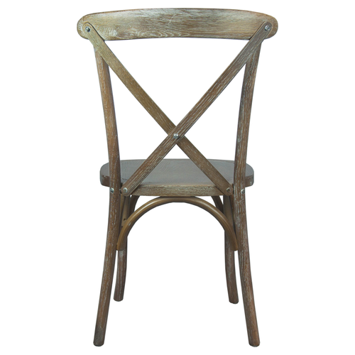 Flash Furniture X-BACK-MEDWHT 17 1/2" Dining Chair