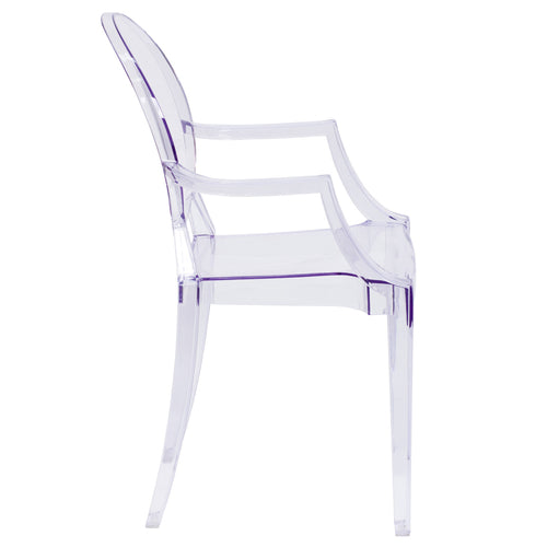 Flash Furniture FH-124-APC-CLR-GG 21 1/8" Patio Chair